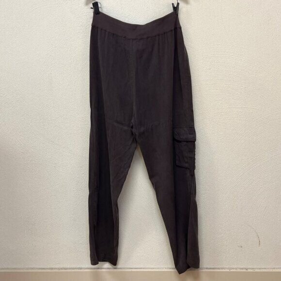 Soft Surroundings Tie Front Tencel Black Wide Leg Pants Size TXL - Picture 7 of 7